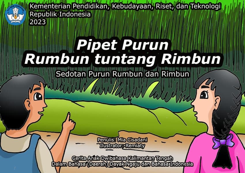 Sampul buku Pipet Purun Rumbun tuntang Rimbun